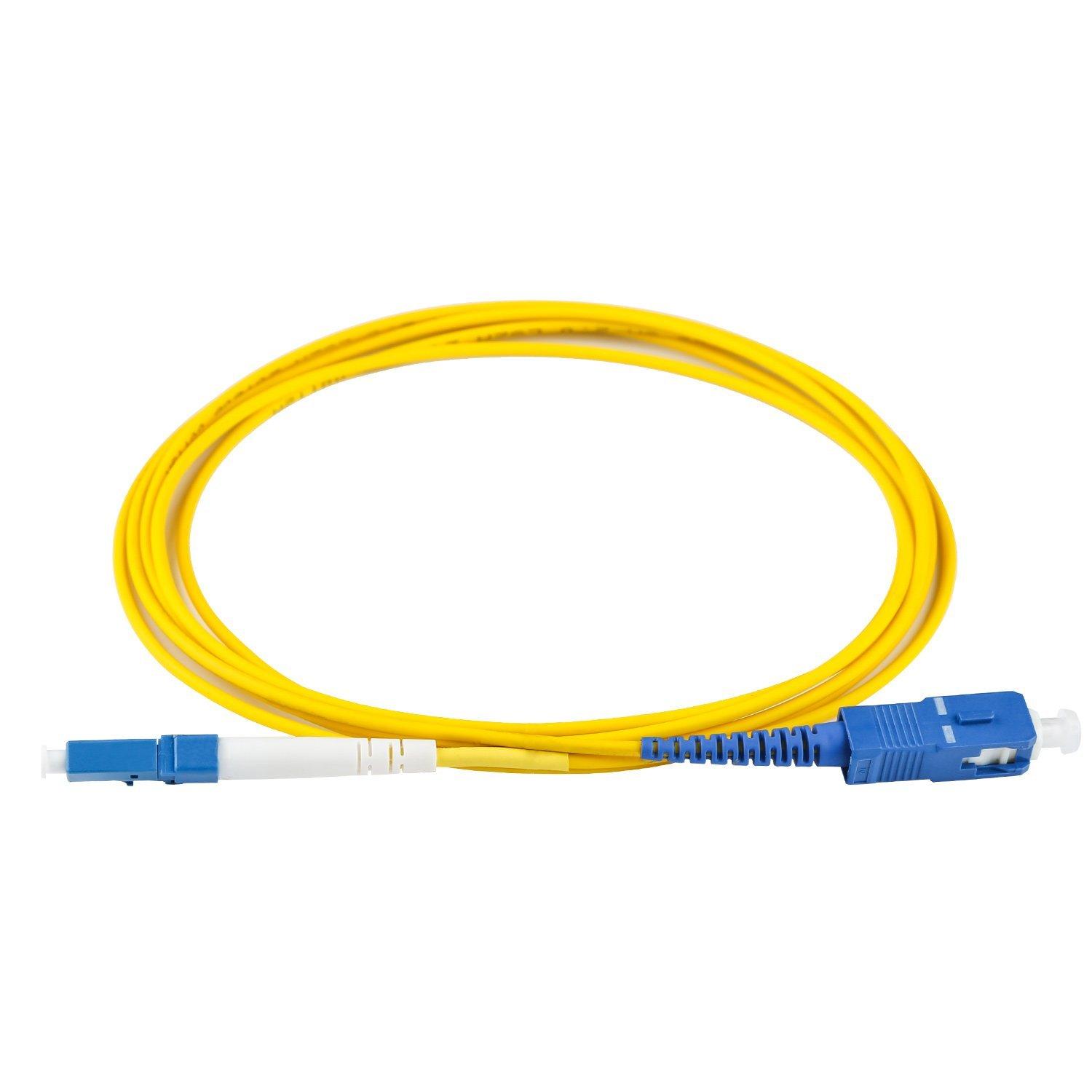Dây nhảy quang SM SC/UPC-LC/UPC dài 3m phi 3.0mm Simplex