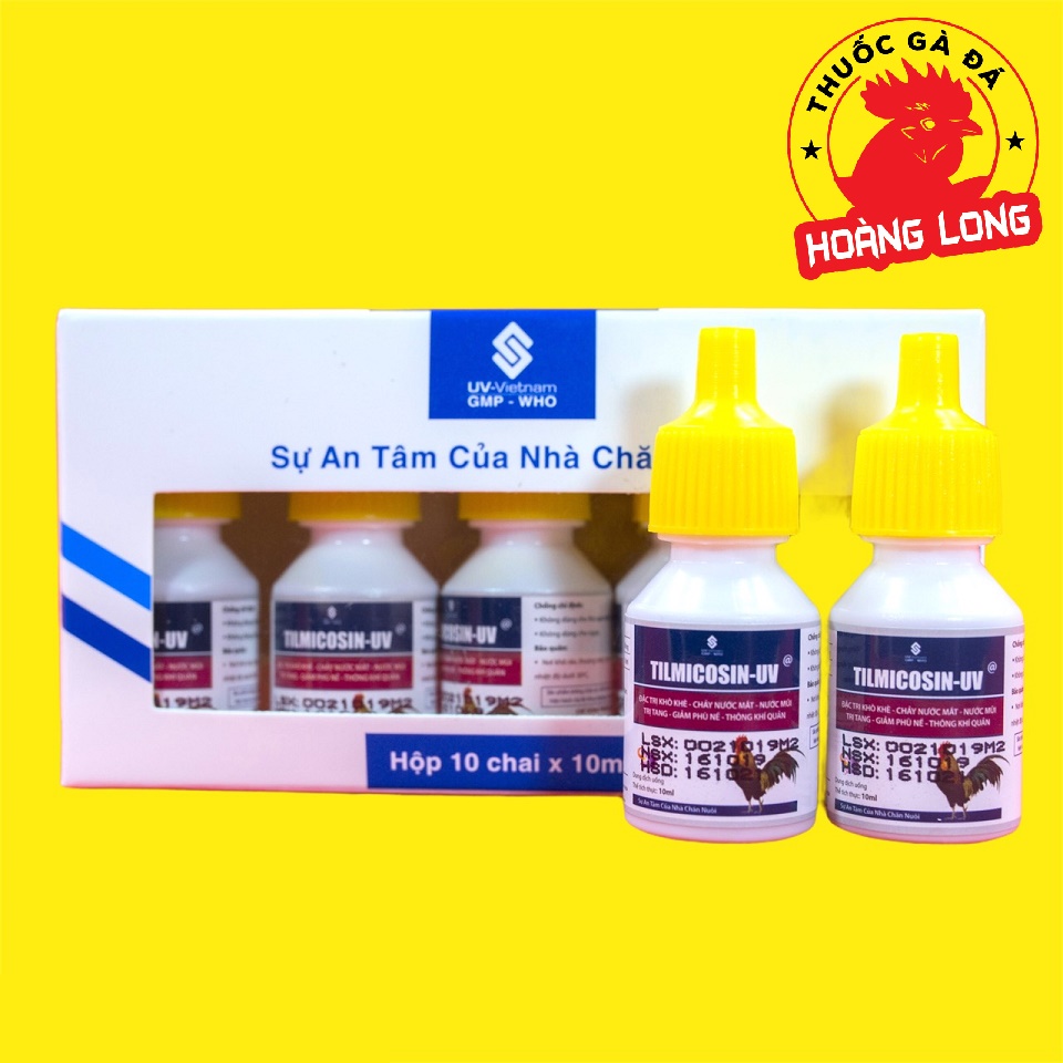 TILMICOSIN - UV khò khè, xỗ mũi 1 LỌ 10 ML