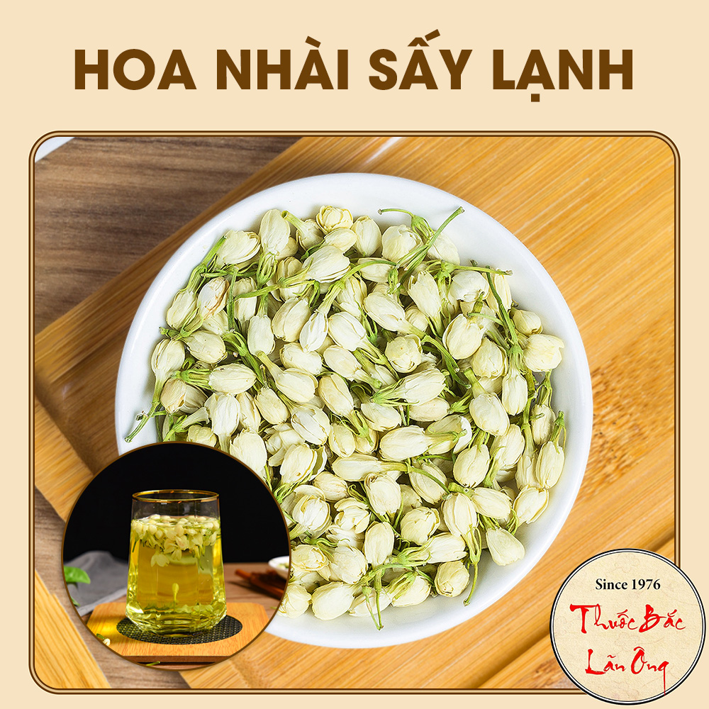 Trà hoa nhài sấy lạnh 100g (Nụ hoa nhàihoa lài)