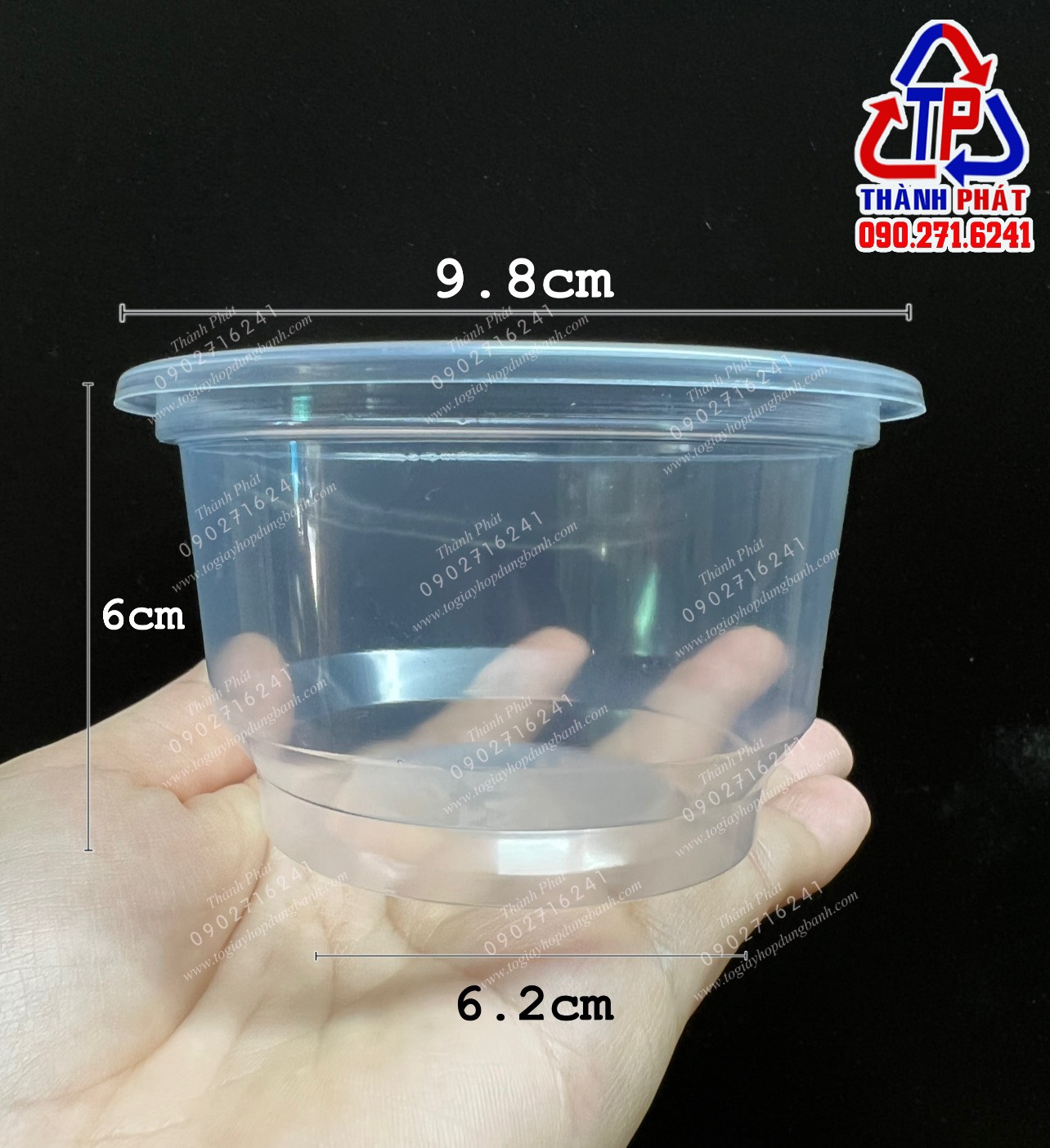 50 Ly đựng tàu hủ singapore 200ml - đựng rau câu - pudding - Ly 858 kèm nắp