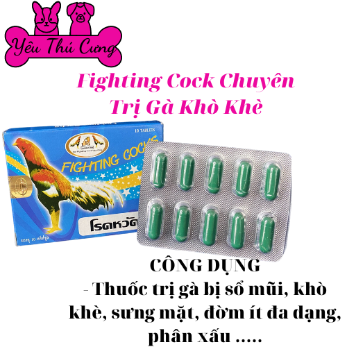 Fighting Cock trị khò khè cho gà đá-YÊU THÚ CƯNG
