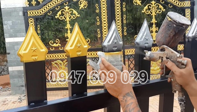 Sơn kẽm Dolphin màu Nhũ Vàng 808