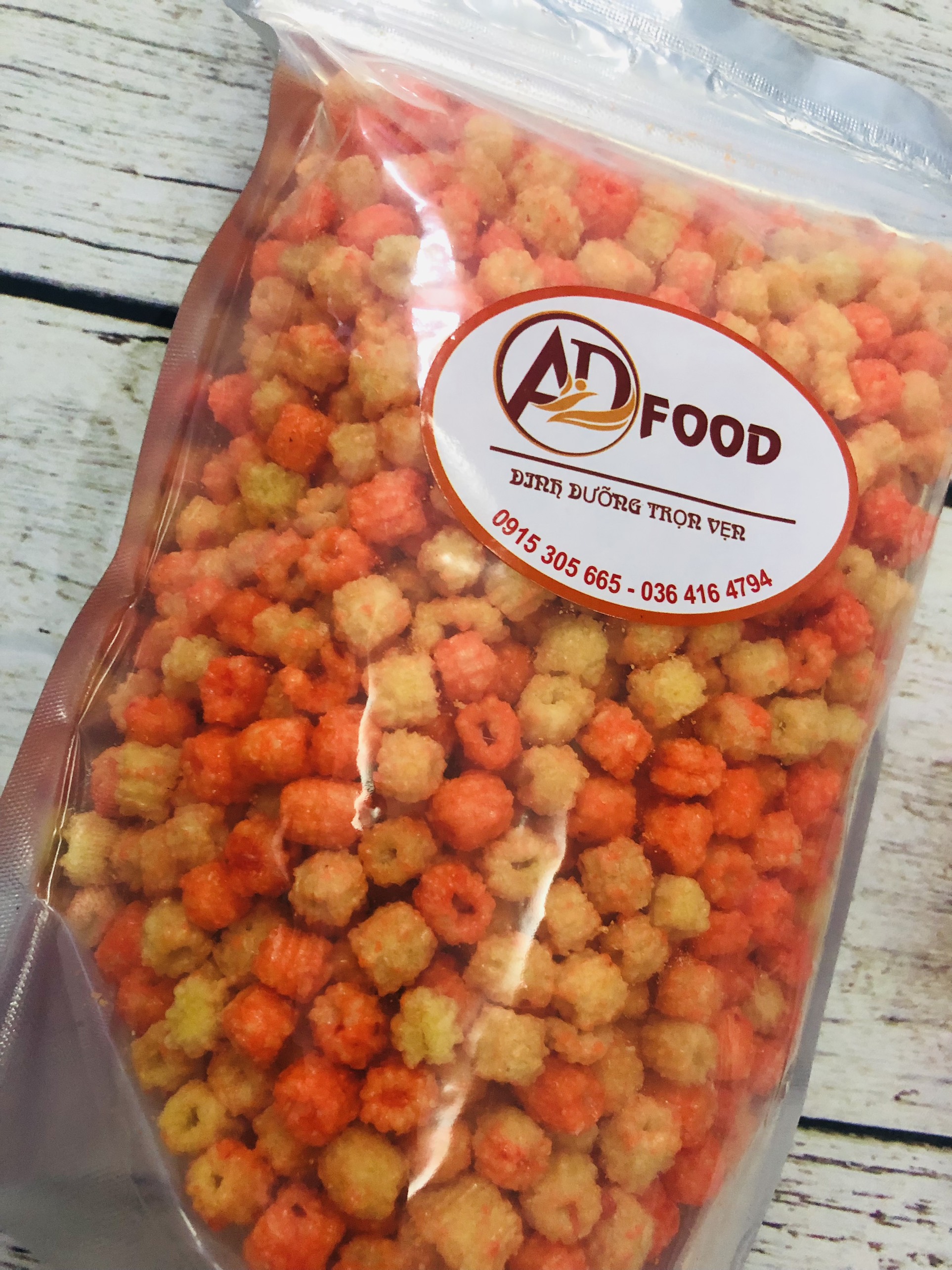 400g nui sấy giòn vị bơ tỏi