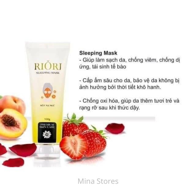 Mặt Nạ Ngủ Riori Sleeping Mask 100g