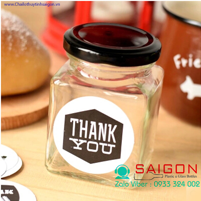 Hũ Vuông Thủy Tinh 500ml | 750ml