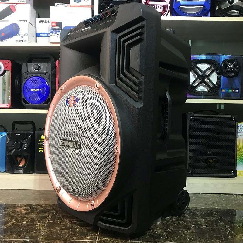 Loa kéo bluetooth ronamax B15A .4 tấc .công suất 600W