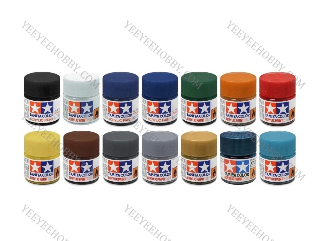 SƠN MÔ HÌNH TAMIYA - ACRYLIC PAINT X-1 ~ X35(BÓNG/GLOSS)