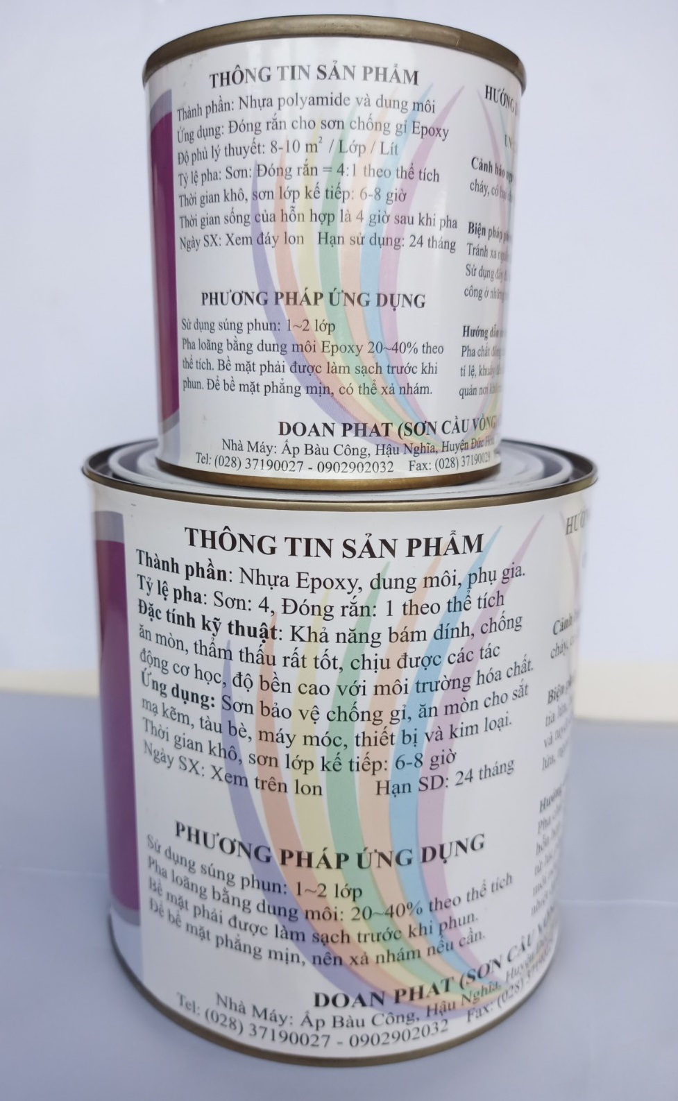 Sơn Epoxy Sắt Kẽm  Đen Mờ (444)