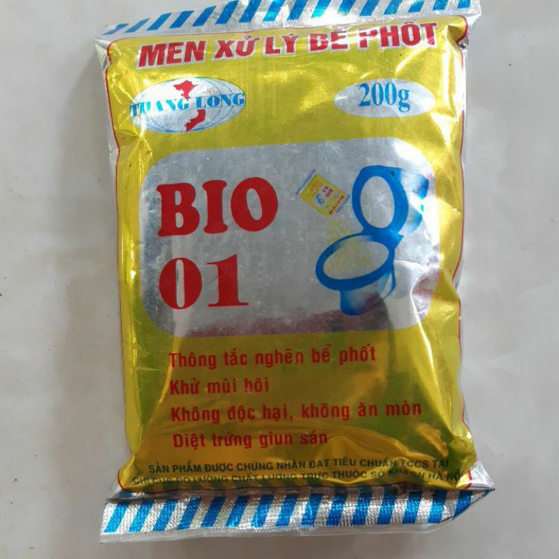Men sử lý bể phốt BIO 01