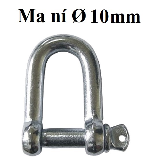 Ma ní chữ U [ Ø 10mm ]