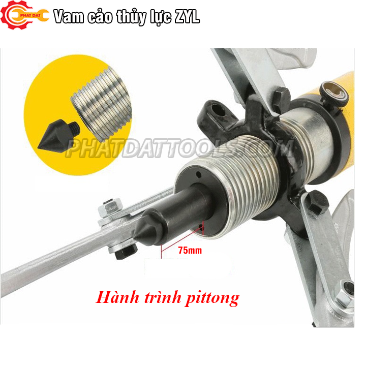 Vam Cảo thủy lực 50 tấn ZYL50