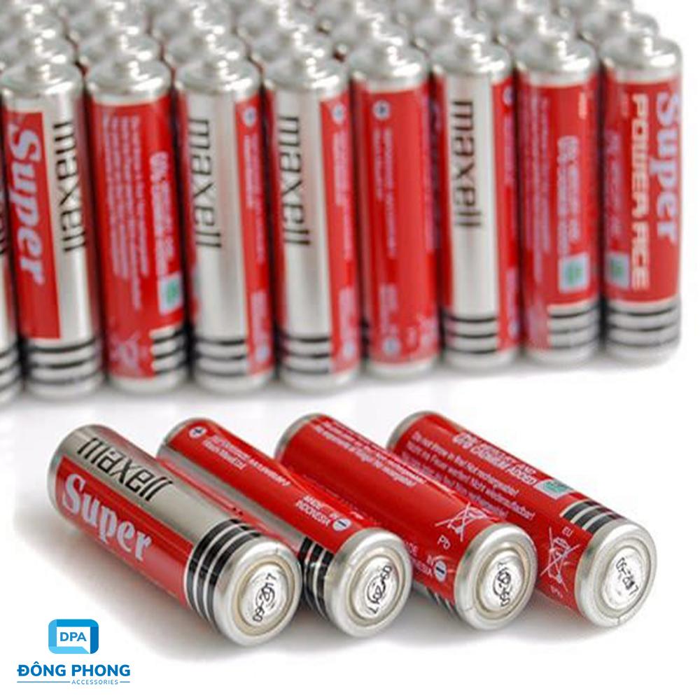 Vỉ 4 Viên Pin Tiểu Maxell AA Chính Hãng