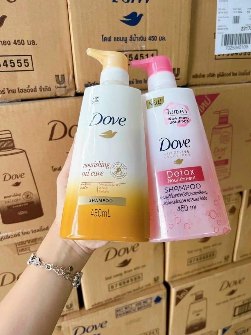 Dầu gội Dove Thái Lan 450ML - 480ML