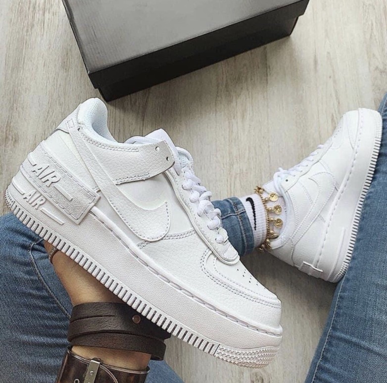Giày Thể Thao Sneaker Nam Nữ Air Force 1 full FULL White giá rẻ