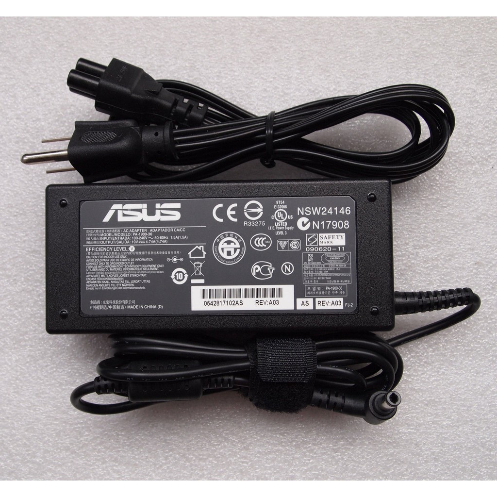 Sạc Laptop Asus 19v-3.42A