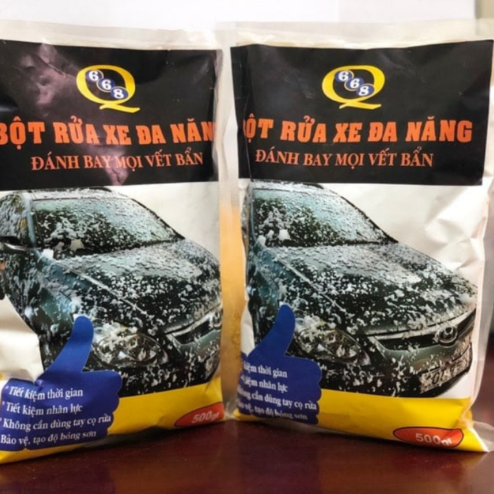 [COMBO 5 GÓI] Bột rửa xe không chạm Q668 loại tẩy thường
