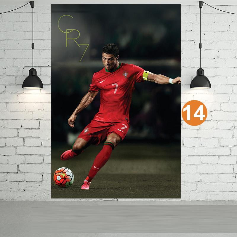 Decal dán tường Cr7 Ronaldo