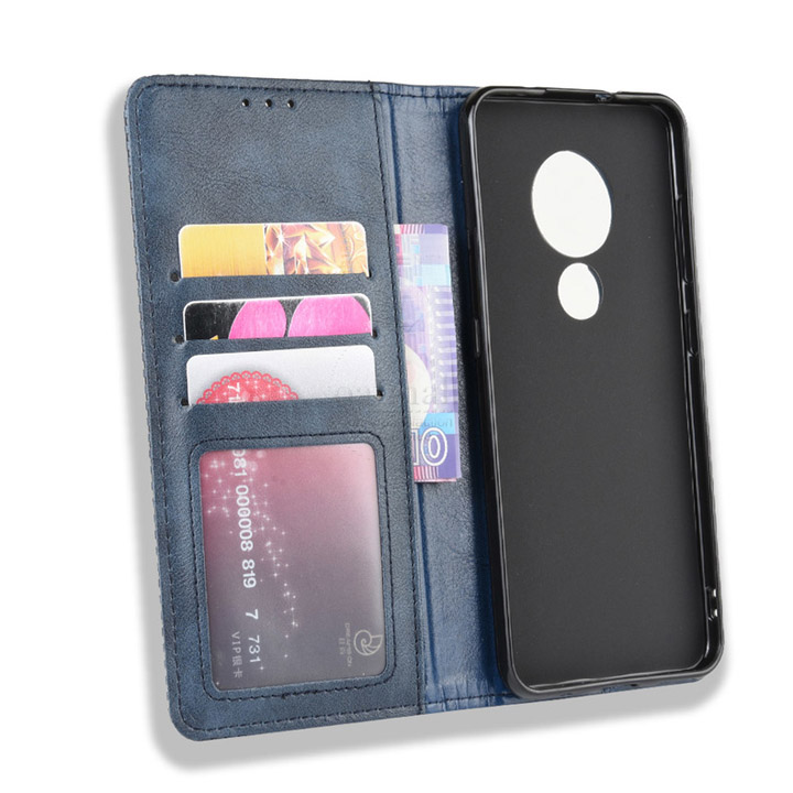 Bao da Nokia 7.2 dạng ví Luxury Leather