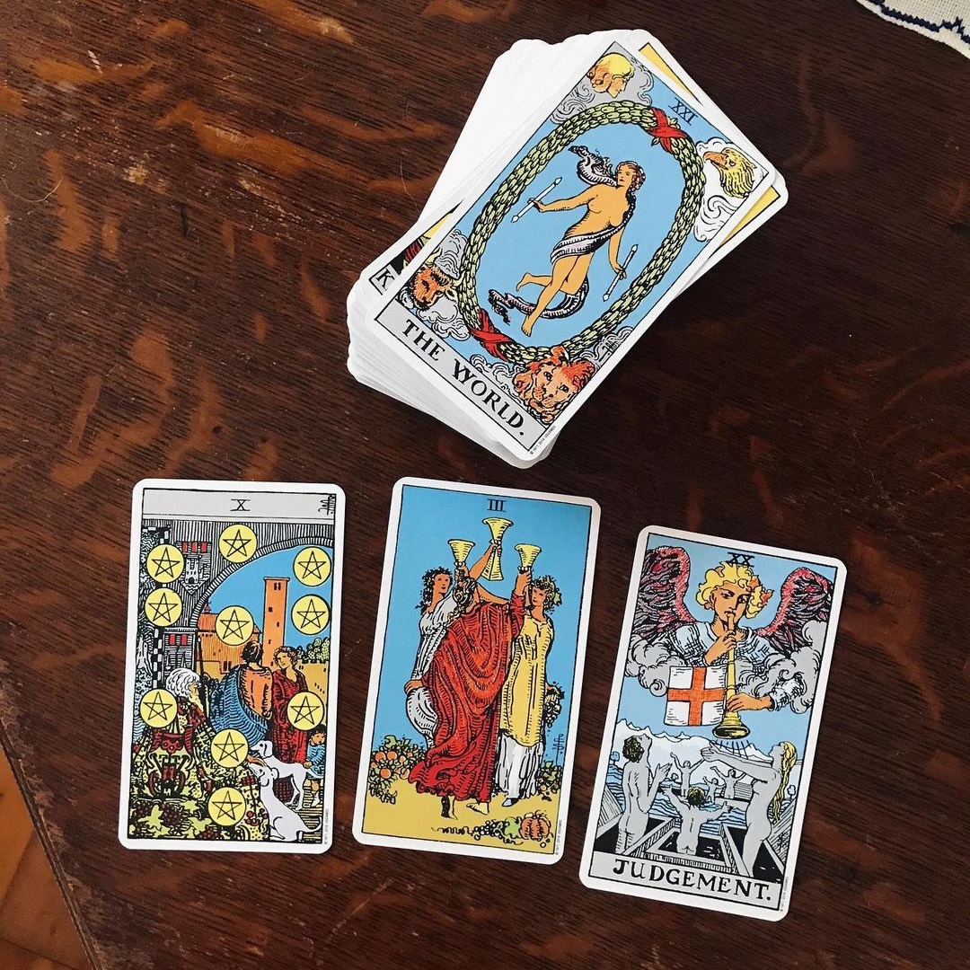 Plastic Rider Waite Tarot