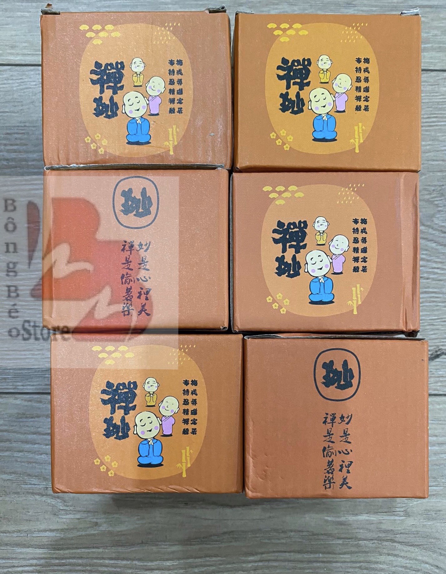 [HCM]Bộ Tượng 4 Chú Tiểu Tứ Không
