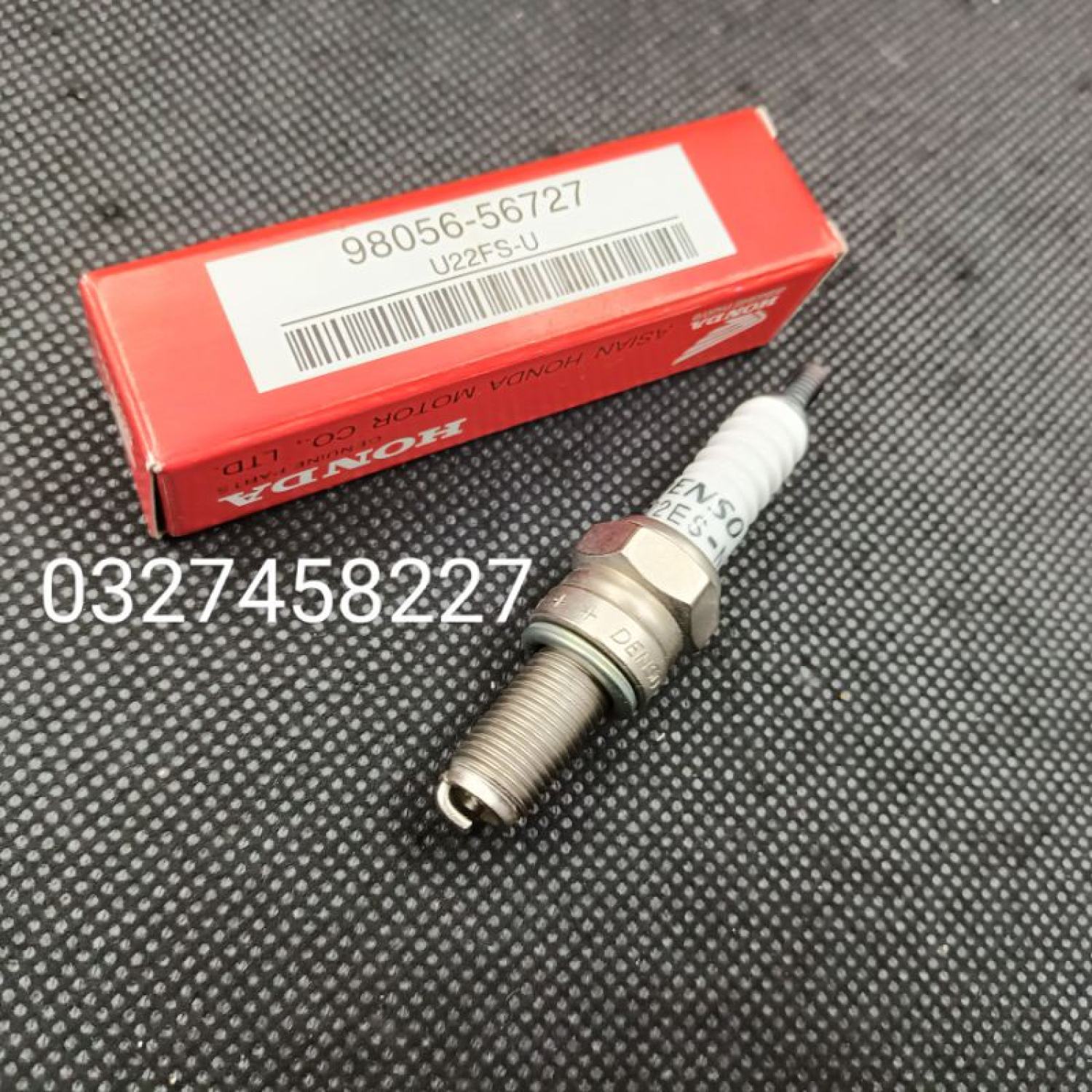 Bugi đánh lửa chân dài xe WAVE A, S110, RSX, FUTURE 125, WINNER...zin