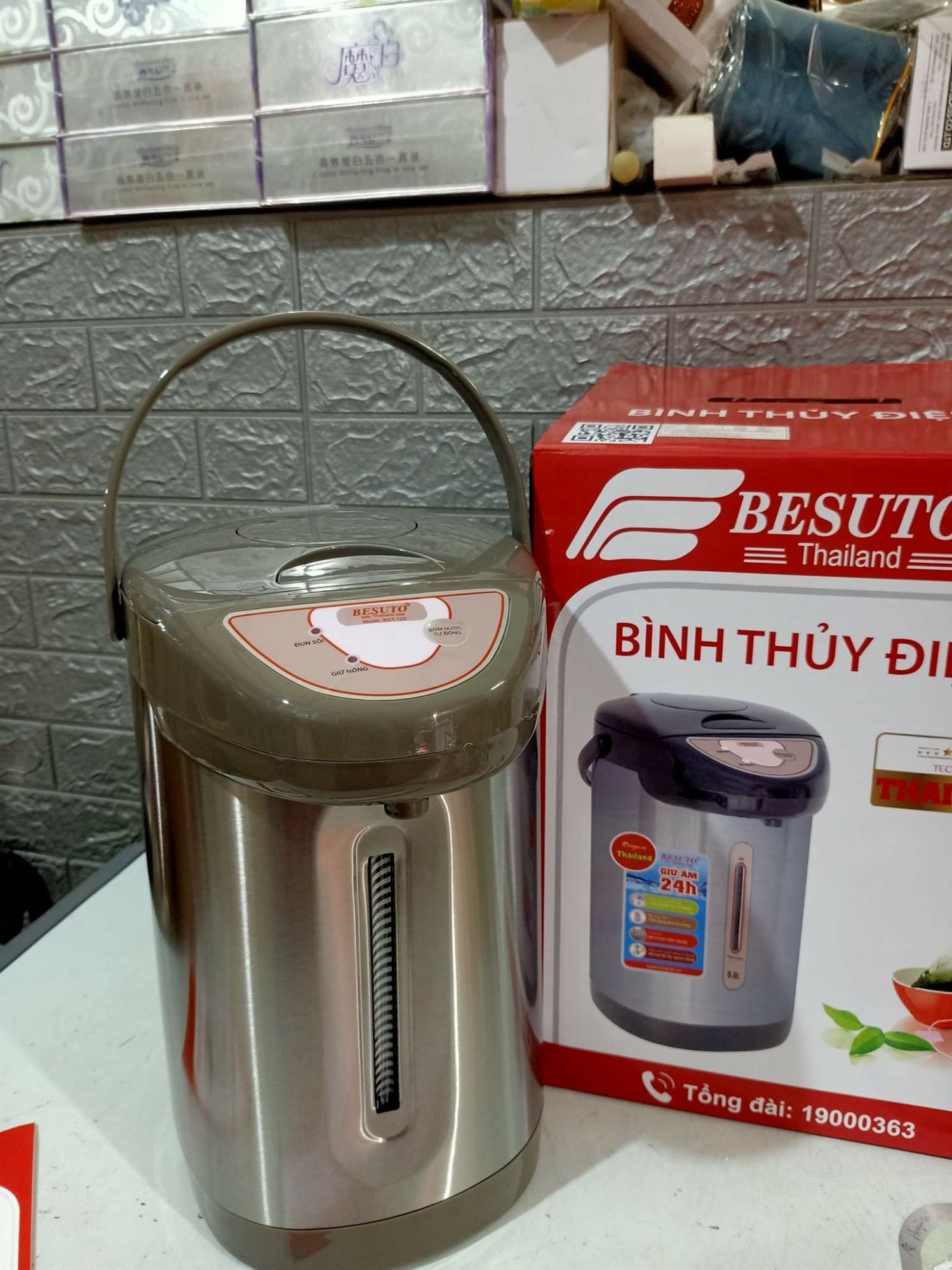 BÌNH THỦY ĐIỆN BESUTO 4,8LÍT