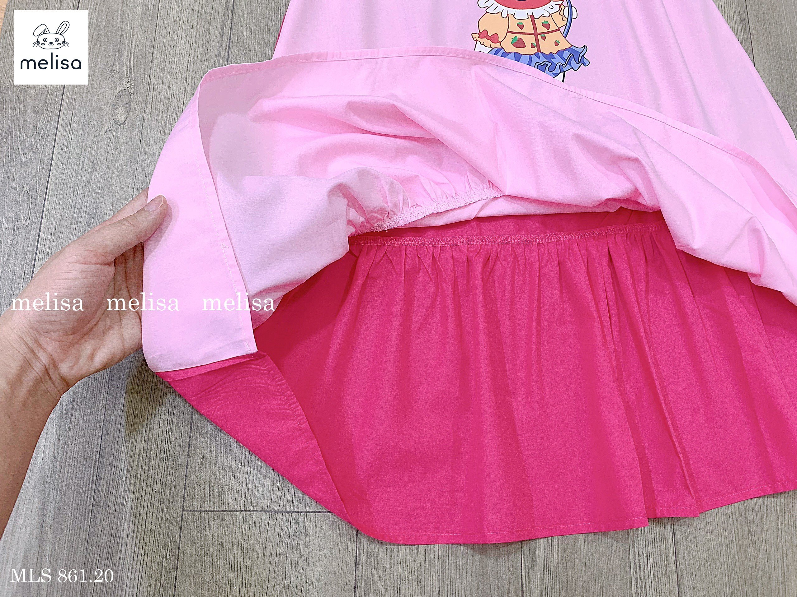 [NEW ARRIVAL] ĐẦM HỒNG BÉ GÁI CON THỎ SIÊU CUTE