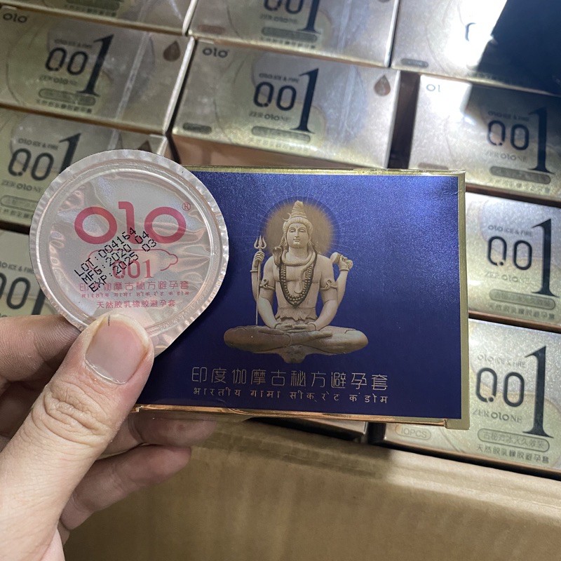 Bao Cao Su OLO 001 Full 6 Màu - Có Hương Thơm - Hộp 10 Bcs