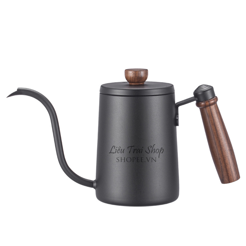 Bình drip ấm drip pha cà phê cafe pourover ấm cổ ngỗng v60 drip kettle