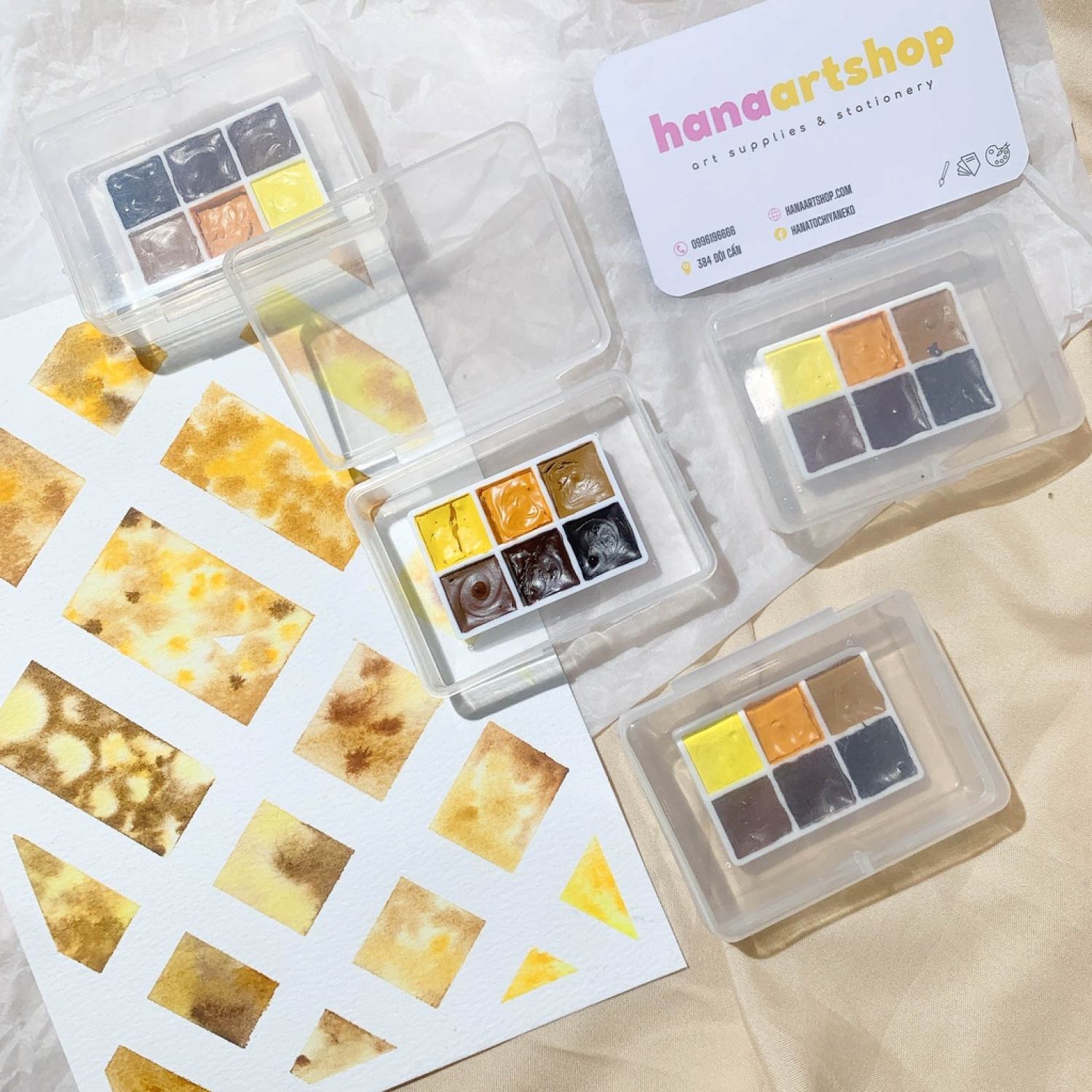 Pocket Màu Nước Paul Rubens Theo Set