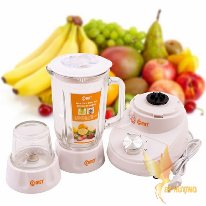 Máy xay sinh tố Comet CM9976 2 cối 1.25L