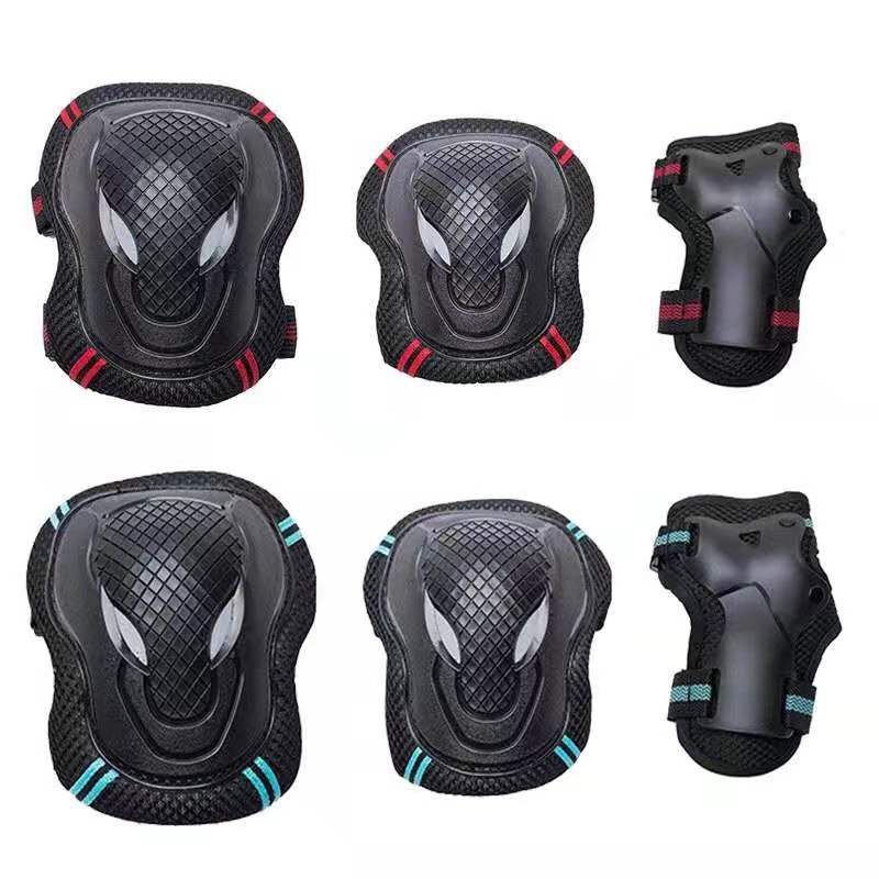 Bảo hộ patin người lớn,Bộ Bảo Vệ Gối, Khuỷu, Bàn Tay, Cho Thanh Thiếu Niên Và Người Lớn Chơi Thể Thao patin, ván trượt, xe đạp