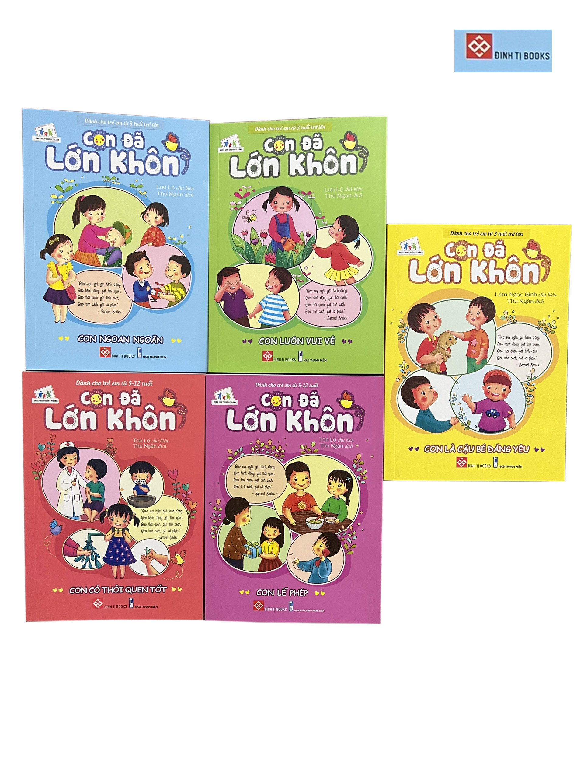 SÁCH - Combo 5 quyển: con đã lớn khôn