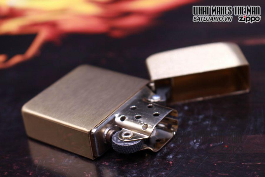 Bật lửa Zippo 1941B – Zippo 1941 tái bản Brushed Brass