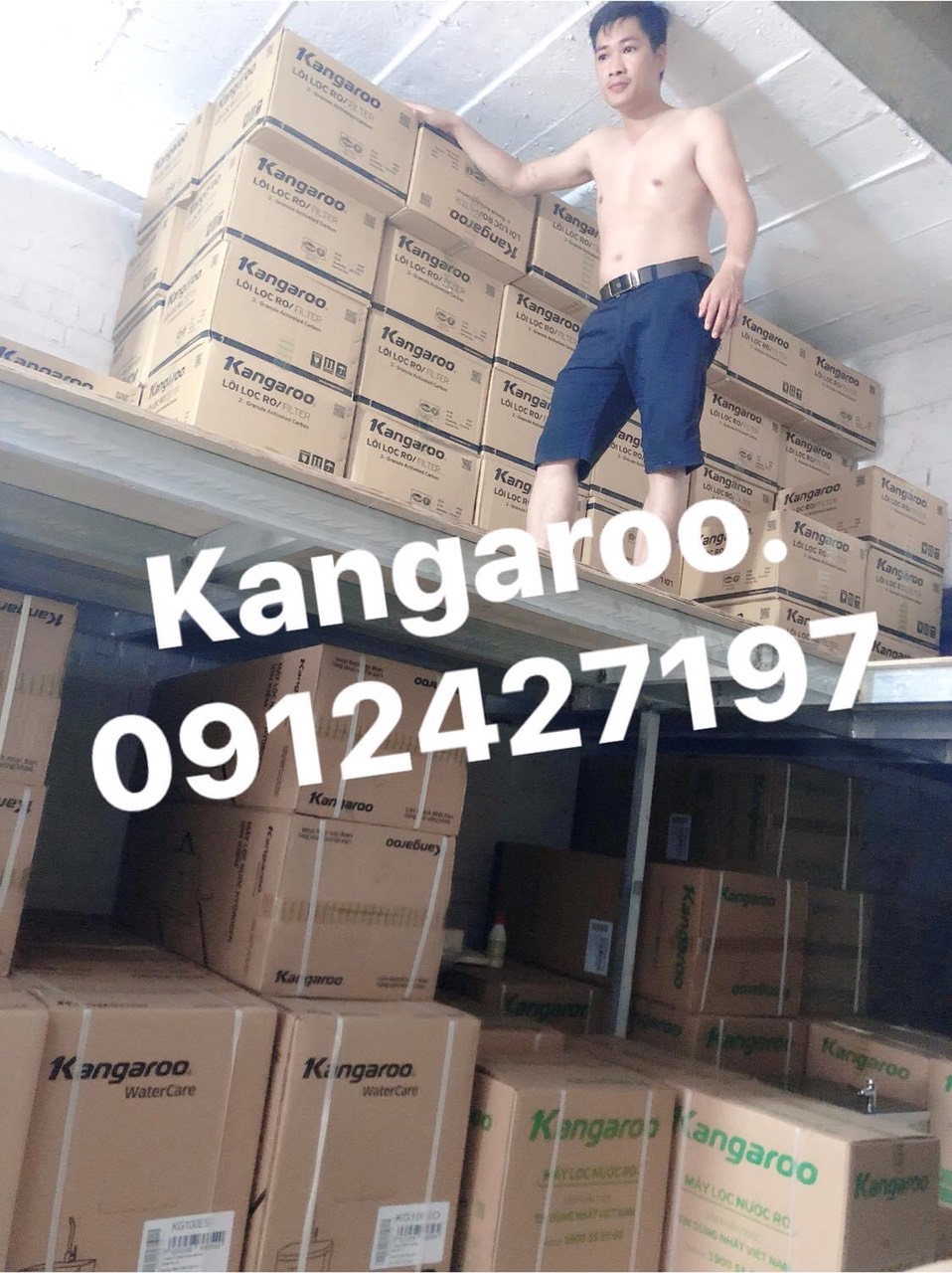 Bộ lõi lọc nước kangaroo số 123