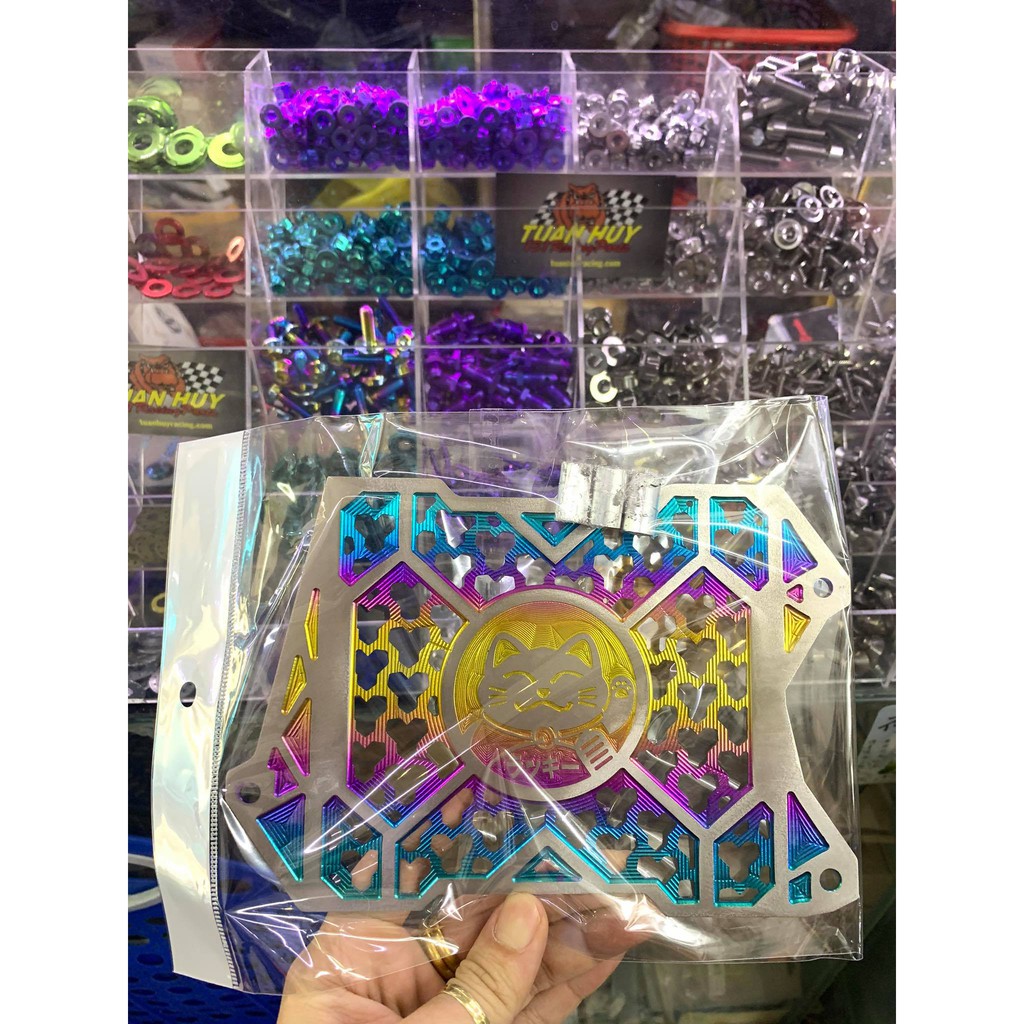 [HCM]Che két nước Titan Vario AB2016-2021 các mẫu mèo thần tài yoshimura doraemon chữ Vario