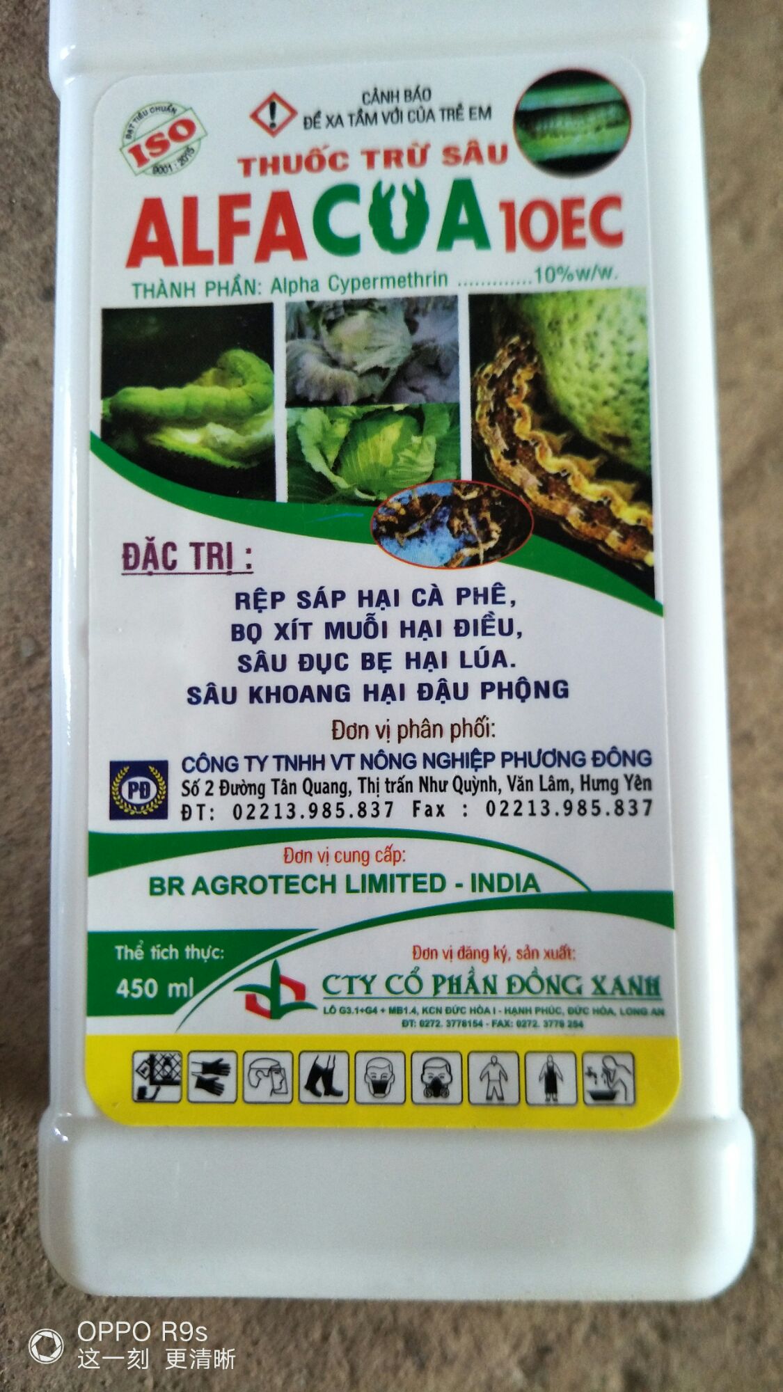 thuốc trừ sâu ALFA CUA 10ec