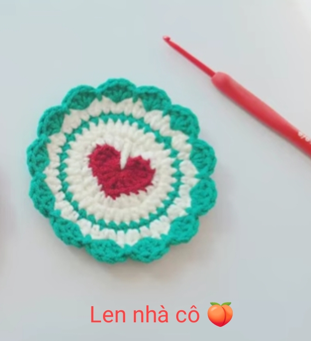 miếng lót ly tách hàng handmade xinh xắn