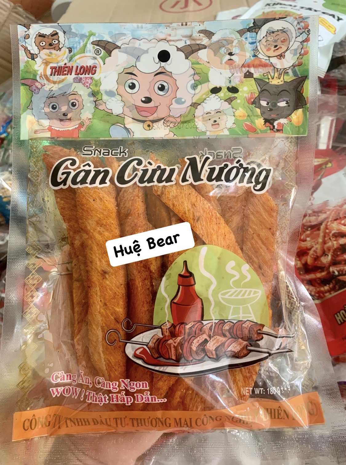 1Bịch gân cừu nướng dai dai