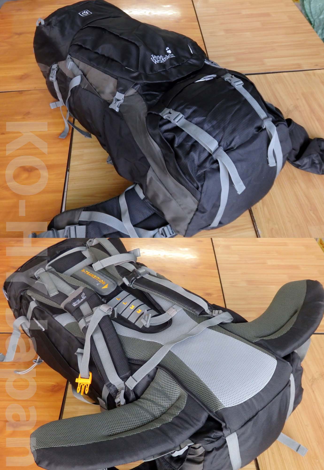 Balo du lịch leo núi Jack Wolfskin DENALI 70L