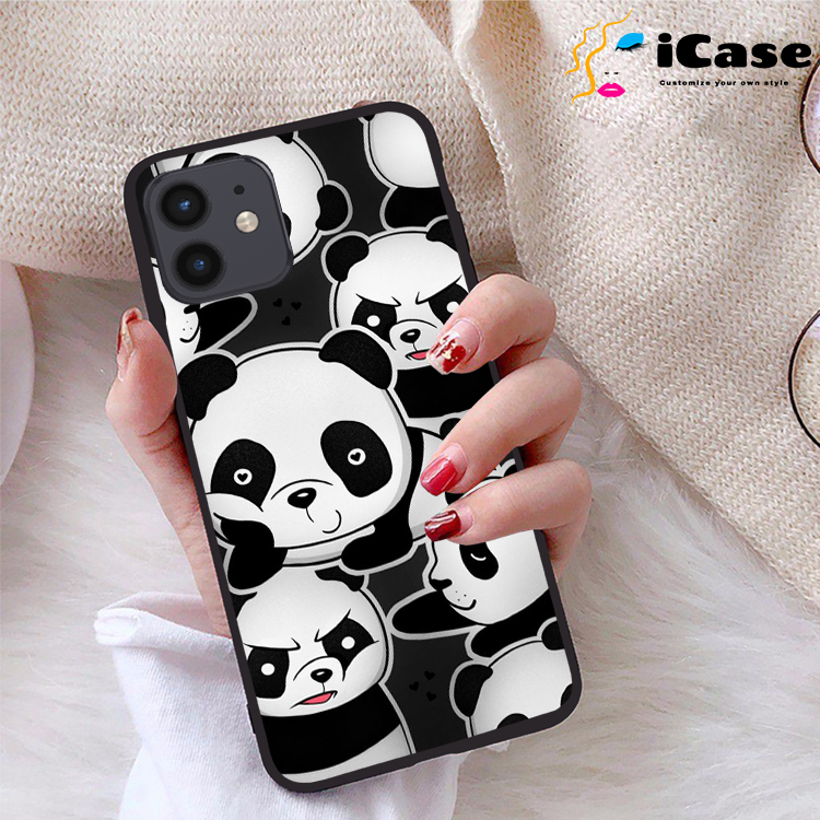 Ốp lưng iPhone 12 viền dẻo TPU BST Panda