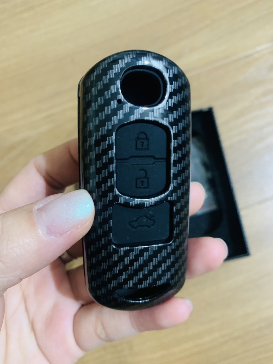 VỎ CHÌA KHÓA CACBON THEO XE MAZDA 3, MAZDA 6, MAZDA CX5