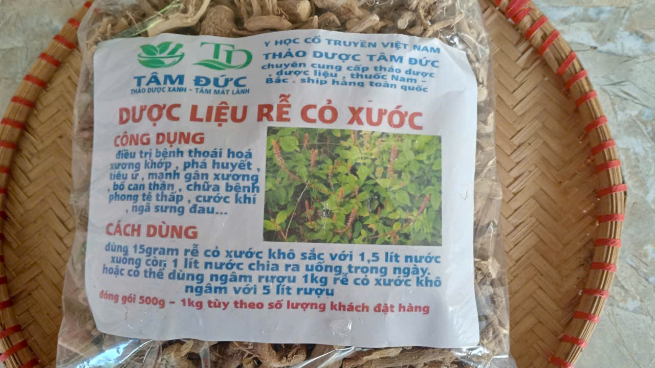 1kg rễ cỏ xước khô