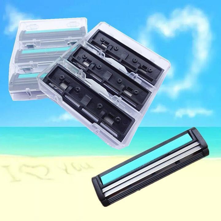 Combo 30 lưỡi dao cạo râu và 1 cán cạo râu