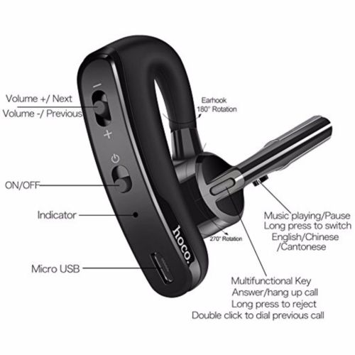 Tai nghe bluetooth Rede Wireless HOCO E15