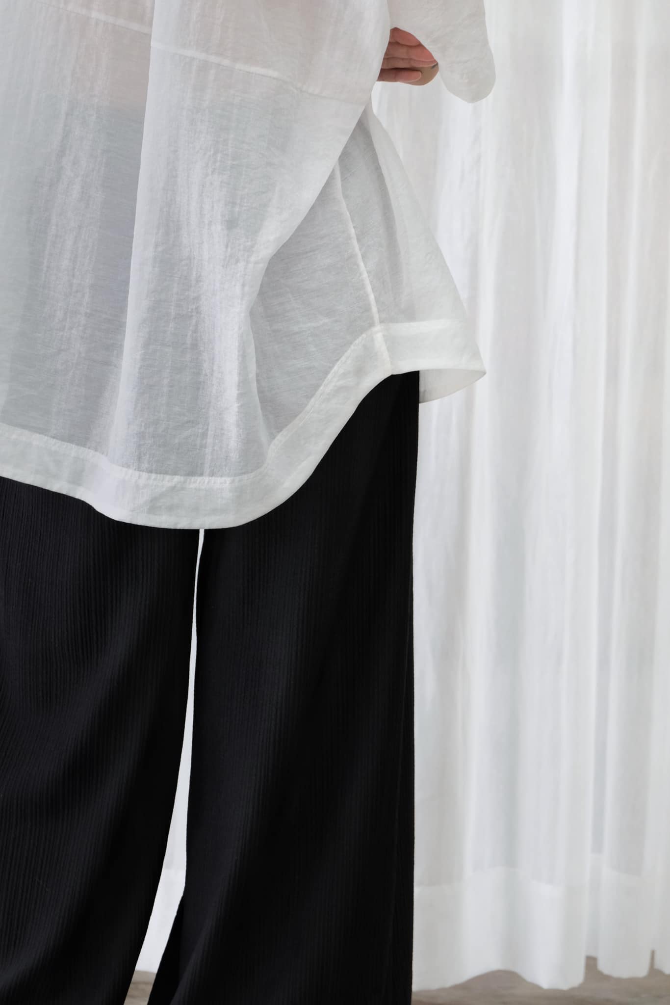 /ouba:d/ - ÁO DANTON TRẮNG tay lỡ form rộng oversize basic nam nữ S/M