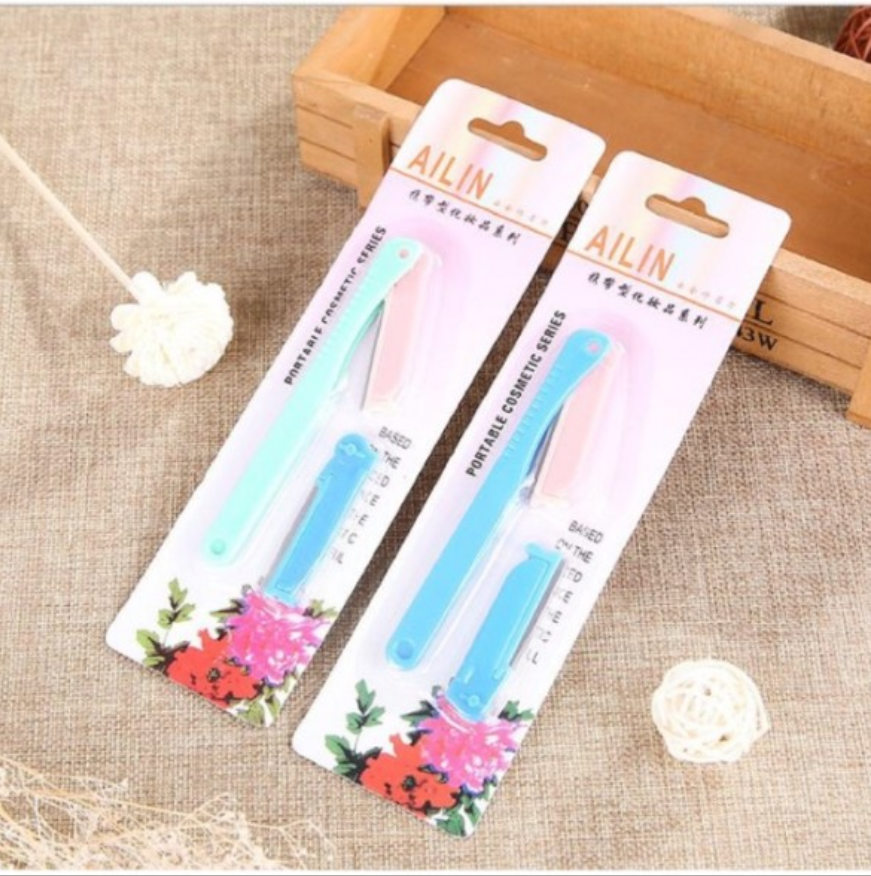 Combo 2 Bộ dao cạo tỉa lông mày Ailin