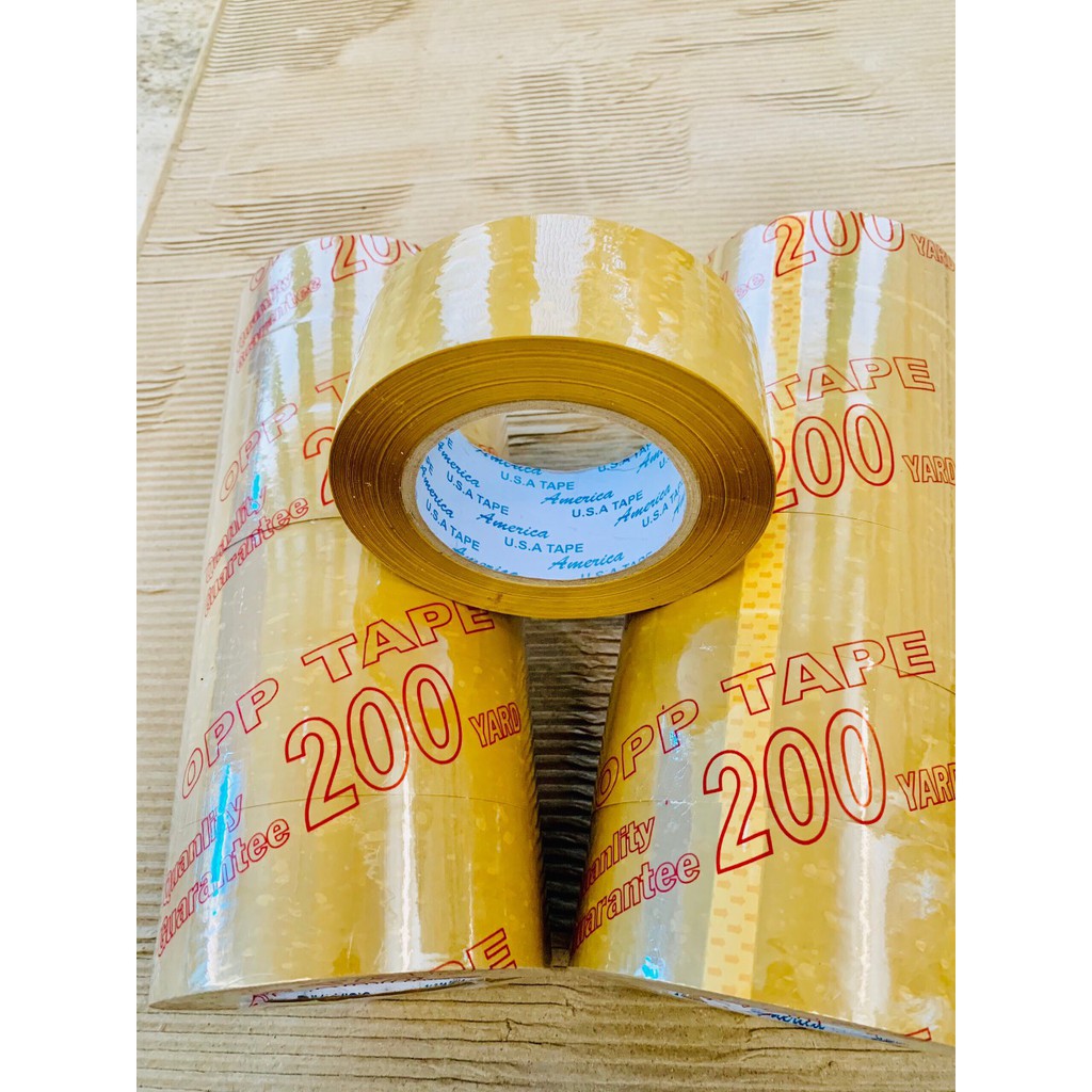 Cuộn băng keo gói hàng loại 200 yard