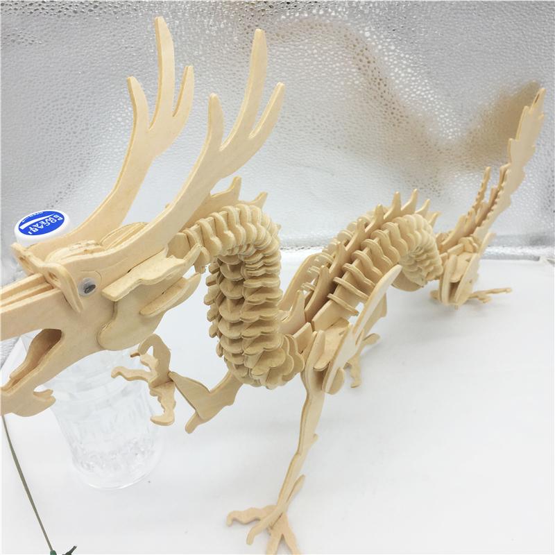 Đồ chơi lắp ráp gỗ 3D Mô hình Rồng Dragon