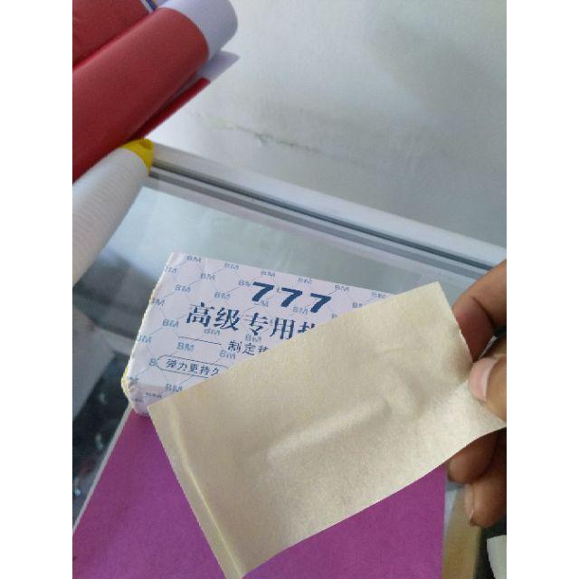 Giấy uốn nóng 777 và 187